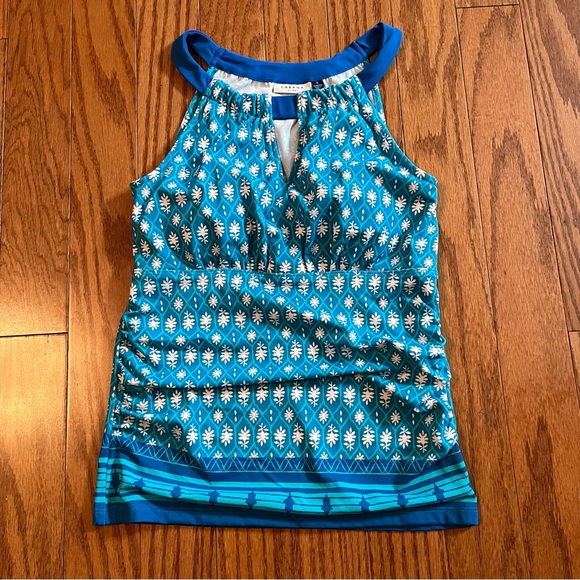 Cabana - Palm Valley Halter Tankini Top - Size Small - New With Tags - Picture 4 of 9